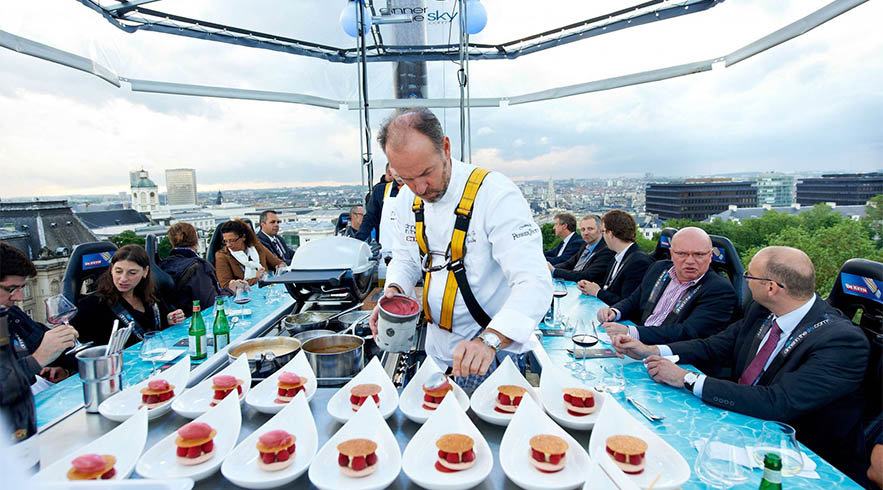 Dinner in the Sky
